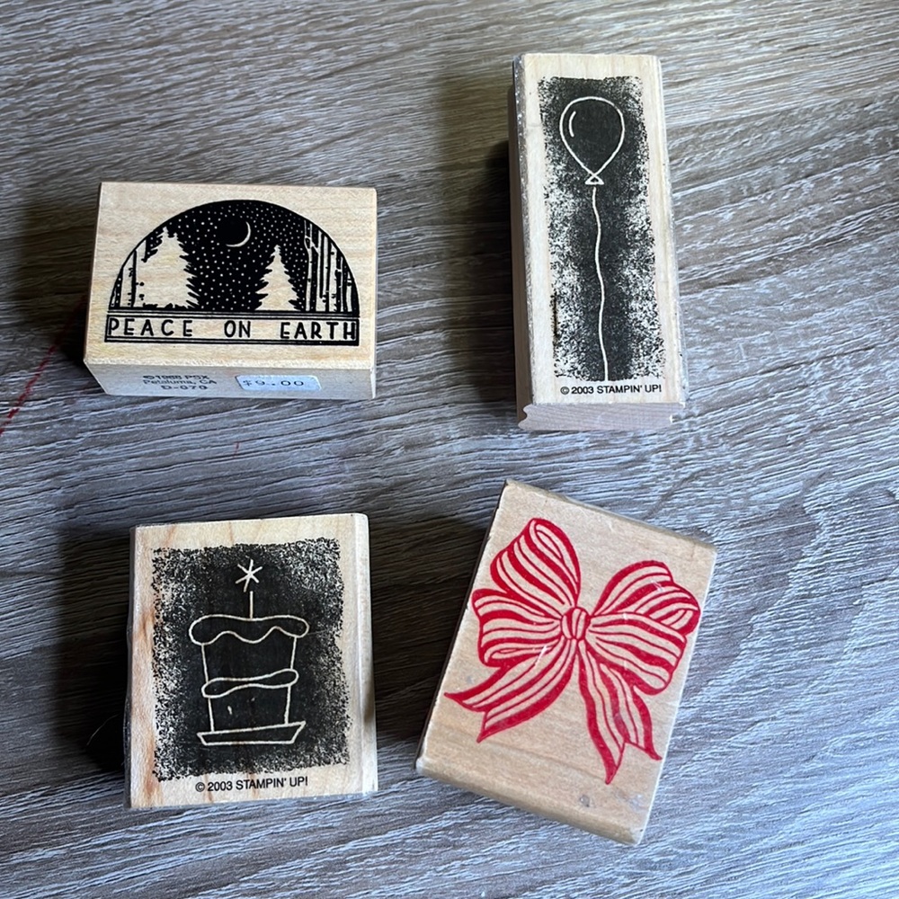4 stamps best wishes
